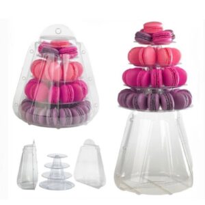 Macaron Tower - 4 Tier Display Carrier Case